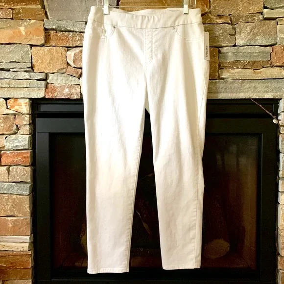 Chico’s Pull-On Denim Ankle Jeggings - Picture 2 of 7